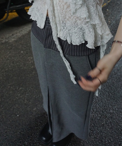 BONBOM（ボンボム） スカート BONBOM×Ameri BONDING PENCIL SKIRT