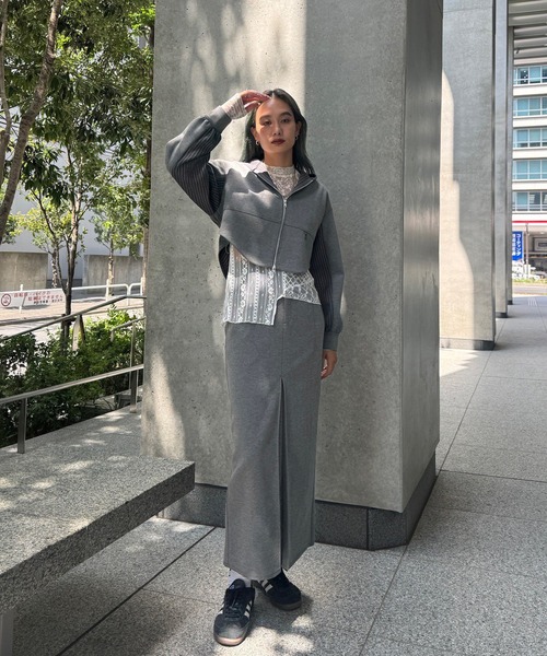 BONBOM（ボンボム） スカート BONBOM×Ameri BONDING PENCIL SKIRT