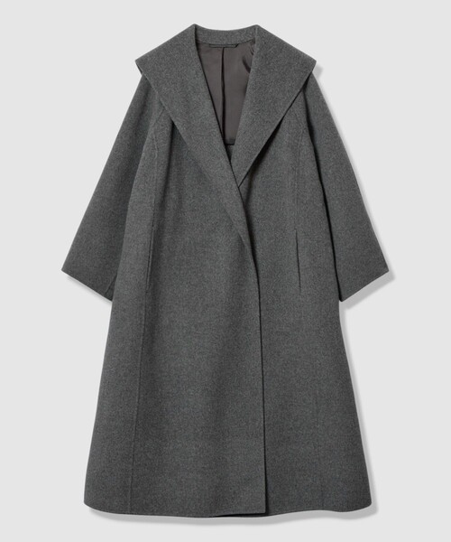 ANAYI カラーリバービッグカラーコート 38 日本製 シャルムリバービッグカラーコート （トレンチコート）｜ANAYI