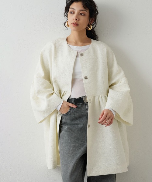 Whim Gazette（ウィム ガゼット） コート FREE オフホワイト
