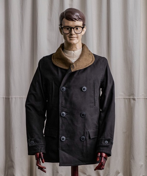 REAL McCOY CLOTHES マッキーノコート ピーコート 38 日本製 Coffee & Cigarettes（コーヒーアンドシガレッツ） コート ジャケット