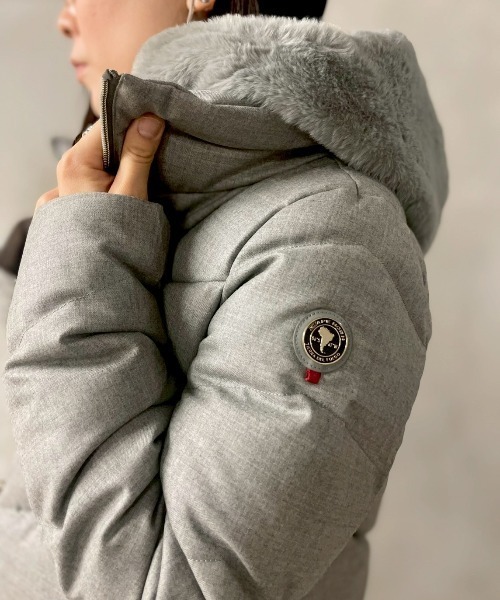 ダウンコート ダウンジャケット CAPEHORN（ケープホーン）WOOL ALVAREZ レディースの画像