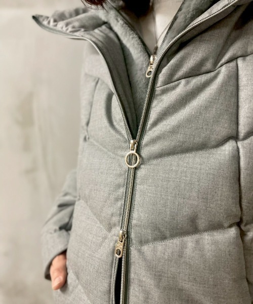 ダウンコート ダウンジャケット CAPEHORN（ケープホーン）WOOL ALVAREZ レディースの画像