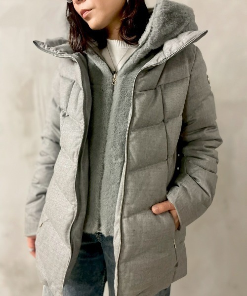 CAPEHORN（ケープホーン） ダウンコート ダウンジャケット WOOL