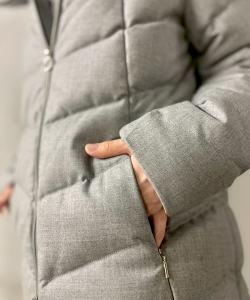 ダウンコート ダウンジャケット CAPEHORN（ケープホーン）WOOL ALVAREZ レディースの画像