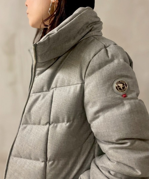 ダウンコート ダウンジャケット CAPEHORN（ケープホーン）WOOL ALVAREZ レディースの画像