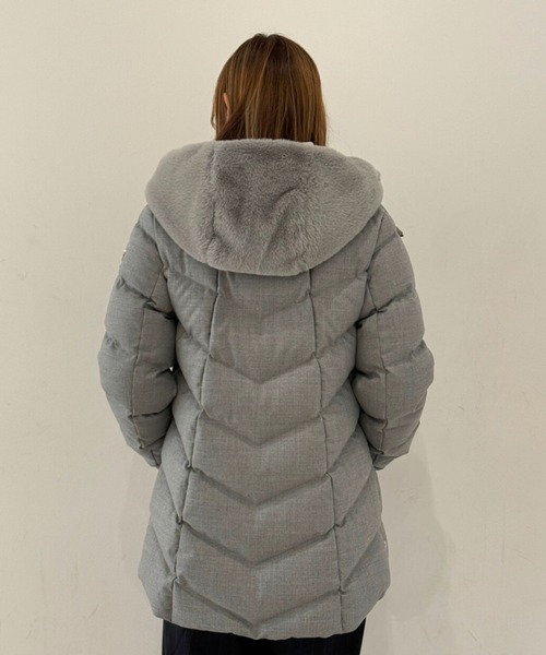 ダウンコート ダウンジャケット CAPEHORN（ケープホーン）WOOL ALVAREZ レディースの画像