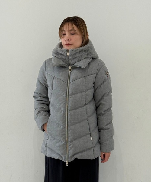 ダウンコート ダウンジャケット CAPEHORN（ケープホーン）WOOL ALVAREZ レディースの画像