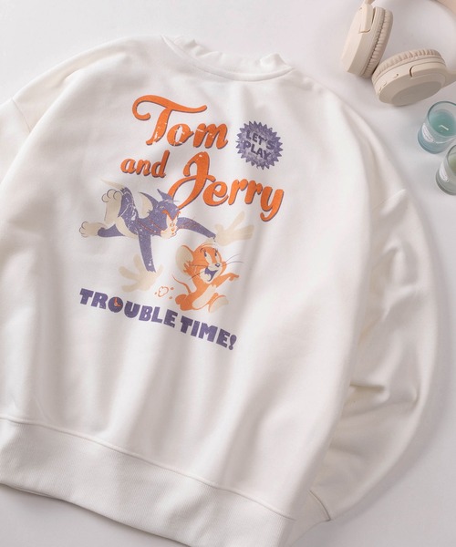 トレーナー スウェット 「71」「TOM＆JERRY/トムとジェリー」バック