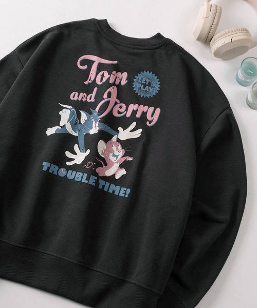 トレーナー スウェット 「71」「TOM＆JERRY/トムとジェリー」バック