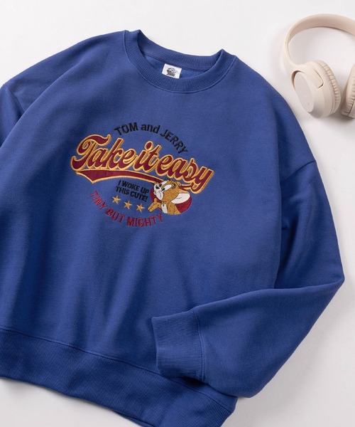 トレーナー スウェット 「71」「TOM＆JERRY/トムとジェリー」バック