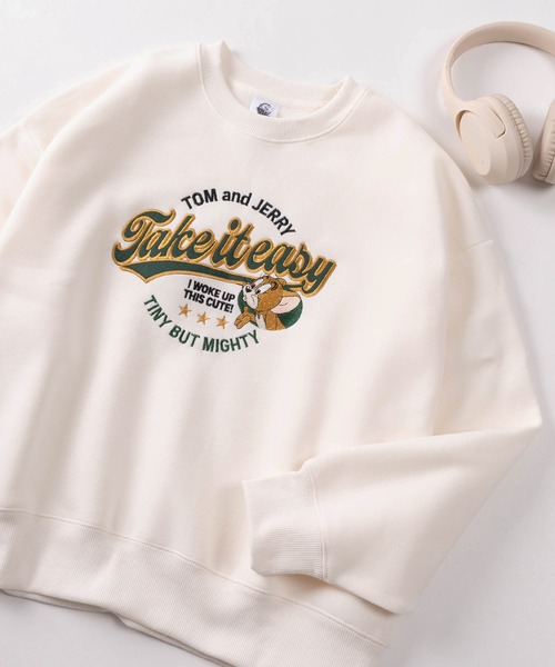 トレーナー スウェット 「71」「TOM＆JERRY/トムとジェリー」バック
