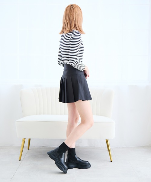 「attagirl」 ショートブーツ M ブラック レディース_画像6