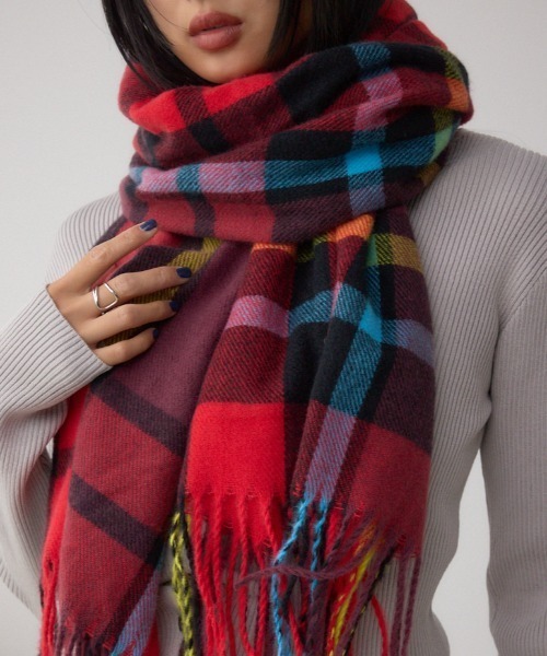 AZUL BY MOUSSY（アズールバイマウジー） ストール マフラー カシミア