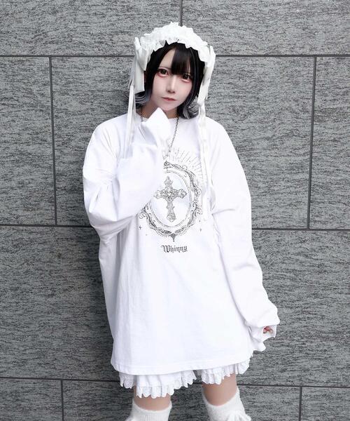 whinny ロンＴ Whinny tシャツ Whinny/転がり系闇うさロンT レディース メンズ