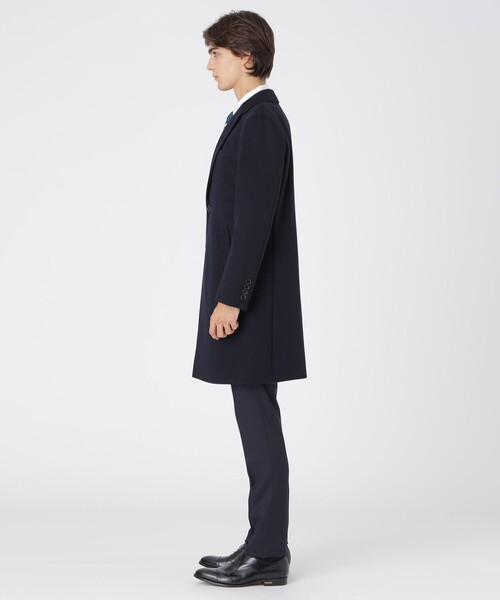 未使用✨ベルルッティ 現行 チェスターコート 黒 52サイズ カリグラフィー Girly Doll（ガーリードール） コート チェスターコート ベルト付き