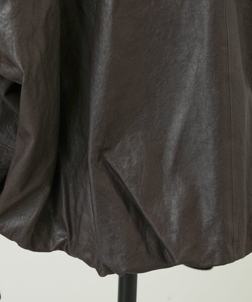 BEARDSLEY ビアズリー ラムレザーブルゾン ジャケット スローブイエナ BEARDSLEY ビアズリー ラムレザーブルゾン ジャケット スローブイエナ