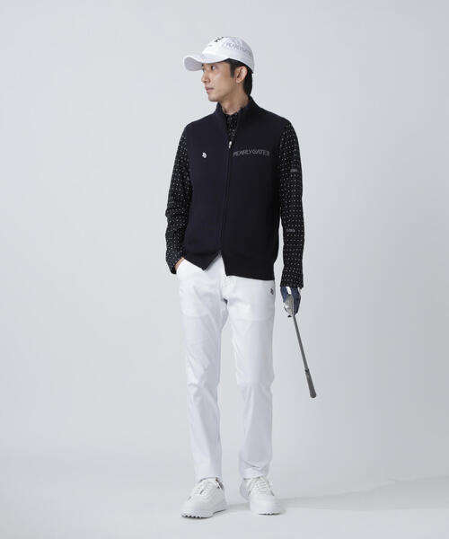 PEARLY GATES（パーリーゲイツ） セーター ニット 12G部分ジャガード