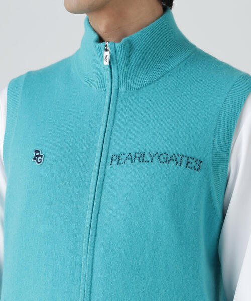 PEARLY GATES（パーリーゲイツ） セーター ニット 12G部分ジャガード