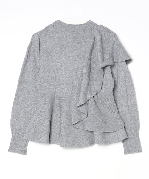 「ELENDEEK」 長袖ニット FREE グレー レディース_画像2