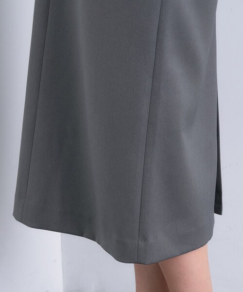 INDIVI（インディヴィ） ワンピース ウールライクジャンパードレス