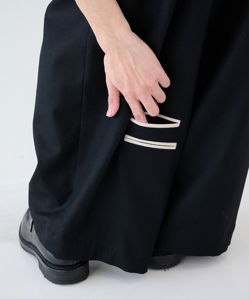 SHAREEF（シャリーフ） パンツ 「SHAREEF」2/72強圧縮フラノ ワイド