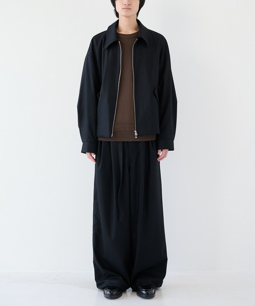 SHAREEF（シャリーフ） パンツ 「SHAREEF」2/72強圧縮フラノ ワイド