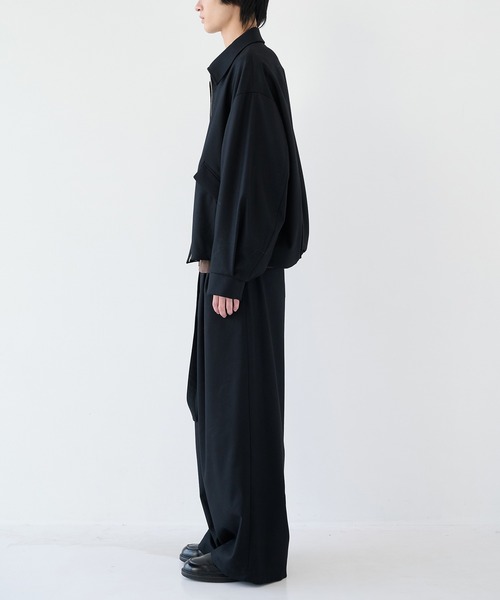 SHAREEF（シャリーフ） パンツ 「SHAREEF」2/72強圧縮フラノ ワイド