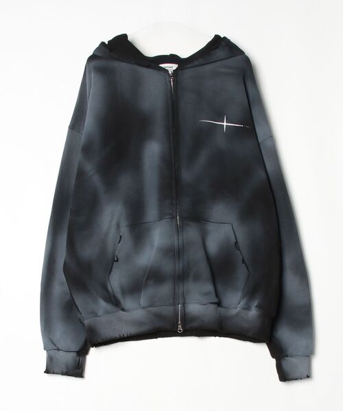 Shine ジップアップパーカー - グレー メンズ : ZOZOTOWN Yahoo!店