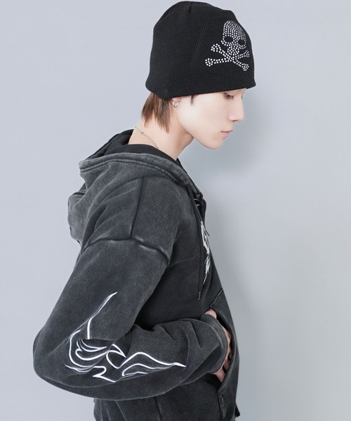 SPINNS（スピンズ） ニット帽 ニットキャップ シングルニットビーニー