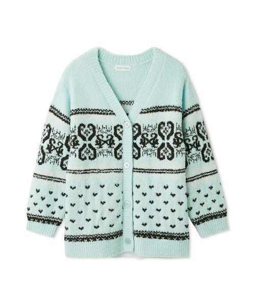 SNIDEL HOME パジャマ ルームウェア ノルディックカーディガン