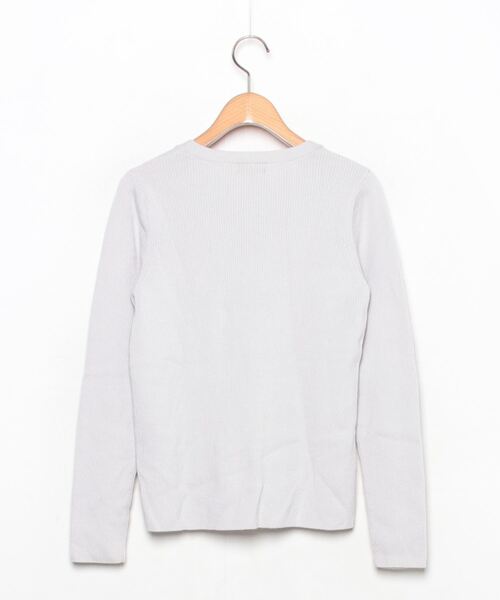 「BOSCH」 ニットカーディガン 38 グレー レディース_画像2