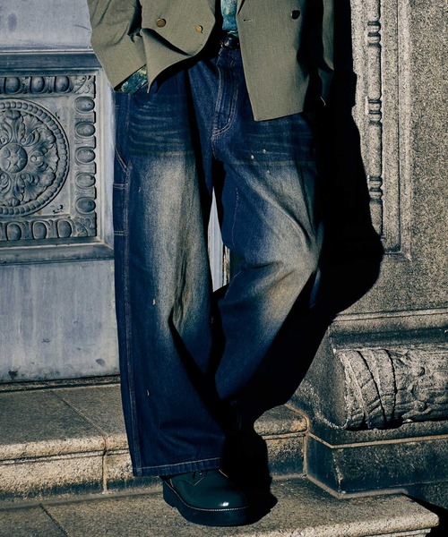 glamb（グラム） デニムパンツ L インディゴブルー メンズ : ZOZOTOWN