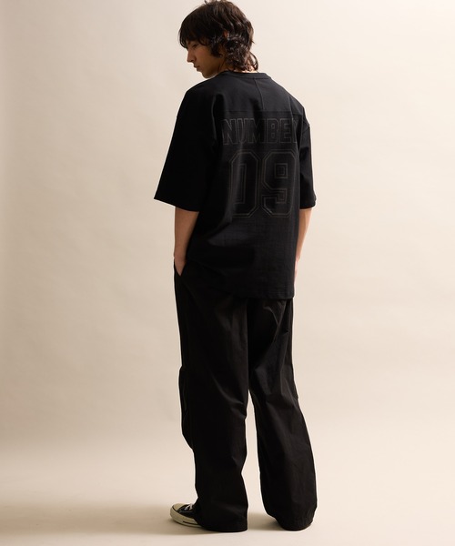 「NUMBER (N)INE」 半袖Tシャツ 3 ホワイト メンズ_画像4