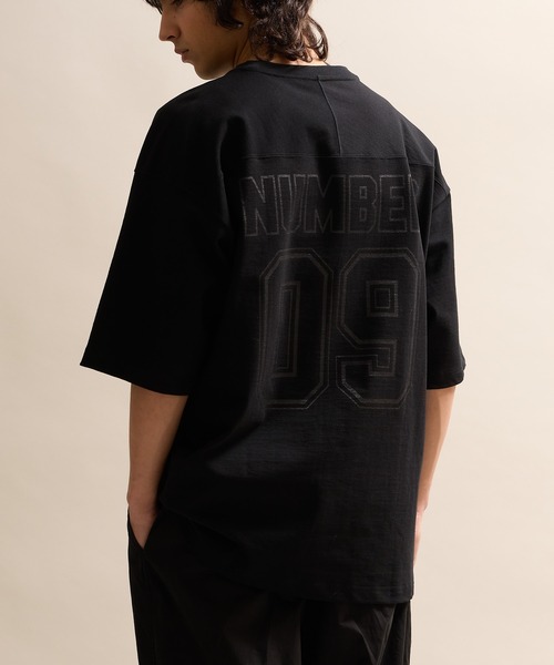 「NUMBER (N)INE」 半袖Tシャツ 3 ホワイト メンズ_画像6