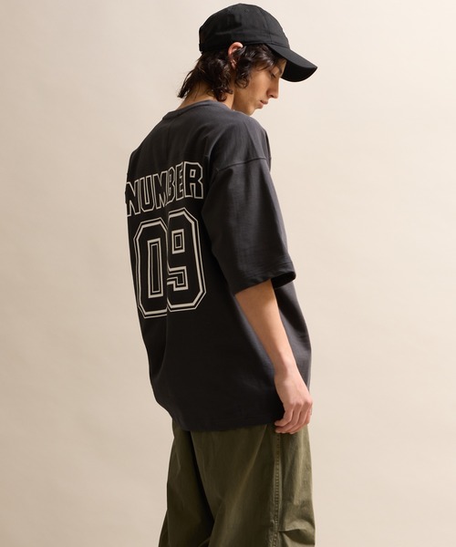 「NUMBER (N)INE」 半袖Tシャツ 3 ホワイト メンズ_画像7