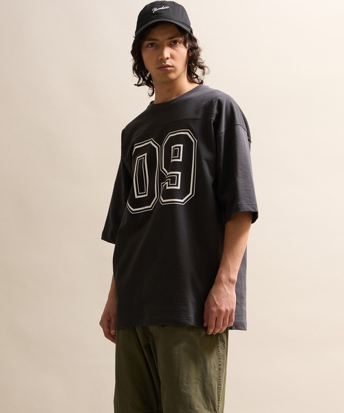 「NUMBER (N)INE」 半袖Tシャツ 3 ホワイト メンズ_画像9