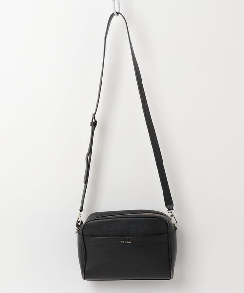 FURLAショルダーバッグ ブラック FURLA（フルラ） ワンポイントショルダーバッグ - ブラック レディース
