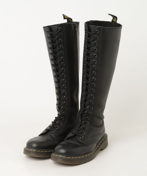 Dr.Martens（ドクターマーチン） ロングブーツ - ブラック レディース