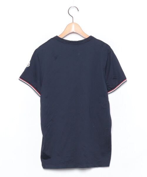MONCLER（モンクレール） 半袖Tシャツ S ネイビー レディース 
