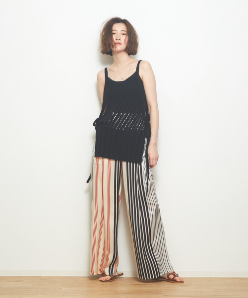 「36Quatre-Neuf」 パンツ 36 ピンク レディース_画像3