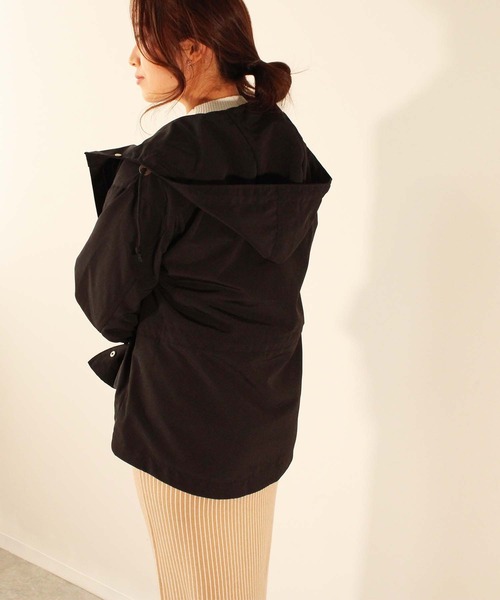 「toucher du brise」 マウンテンパーカー L カーキ レディース_画像4