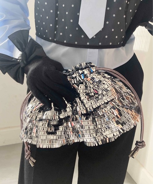 「Casselini」 ショルダーバッグ FREE ブラック レディース_画像9