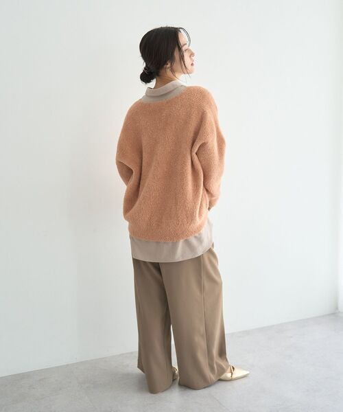 YECCA VECCA（イェッカヴェッカ） ニット セーター ラメシャギー