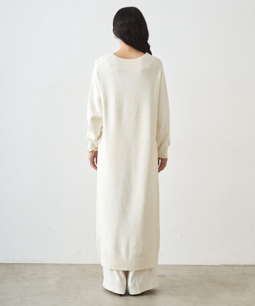 Loungedress（ラウンジドレス） ワンピース ハイスリットニット