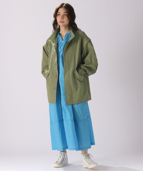 niko and…（ニコアンド） ミリタリージャケット FREE グリーン