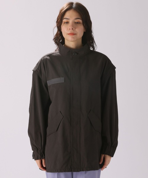 niko and…（ニコアンド） ミリタリージャケット FREE グリーン