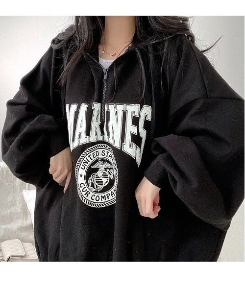 「SHEENA」 プルオーバーパーカー M グレー レディース_画像8