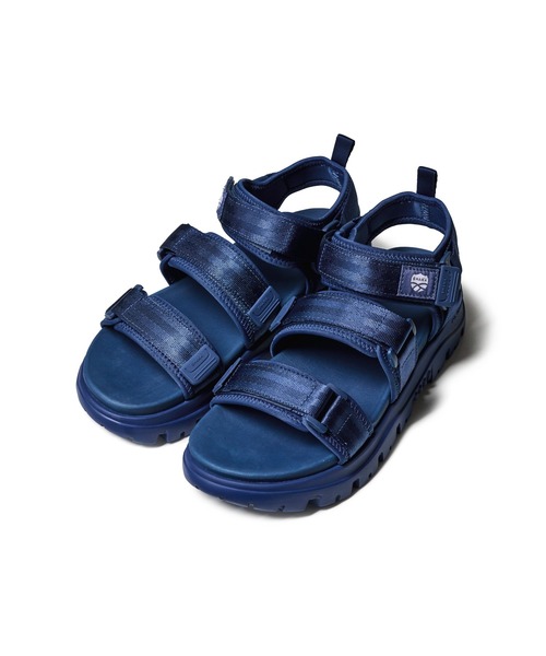 「SHAKA」 フラットサンダル 27 ブラック レディース_画像8