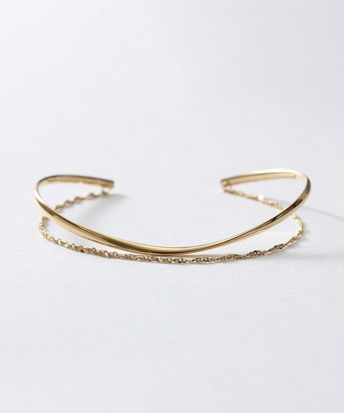 「NOIR DE POUPEE」 バングル FREE ゴールド レディース_画像4